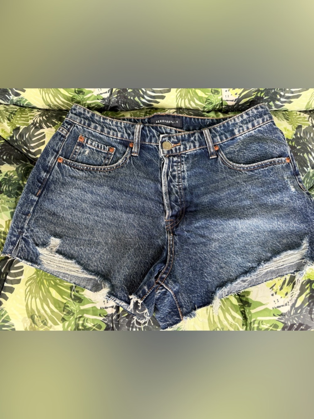 Aeropostale Vintage High Rise Shorty